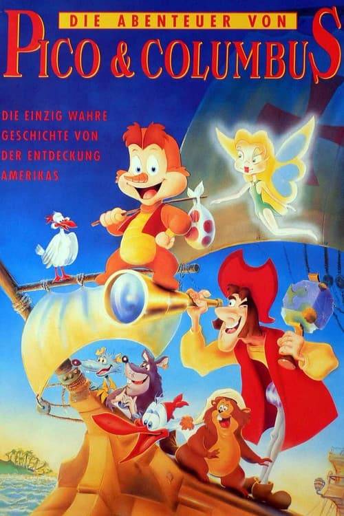 Pico En Het Geheim Van De Gouden Tempel (1992) poster