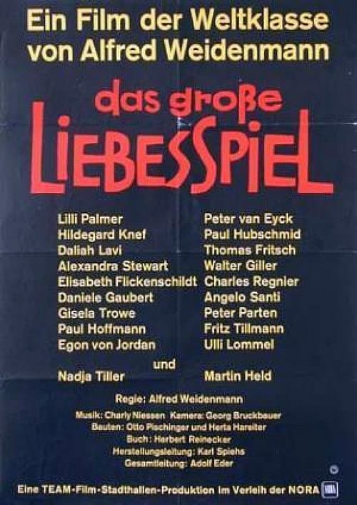Das große Liebesspiel (1963) poster