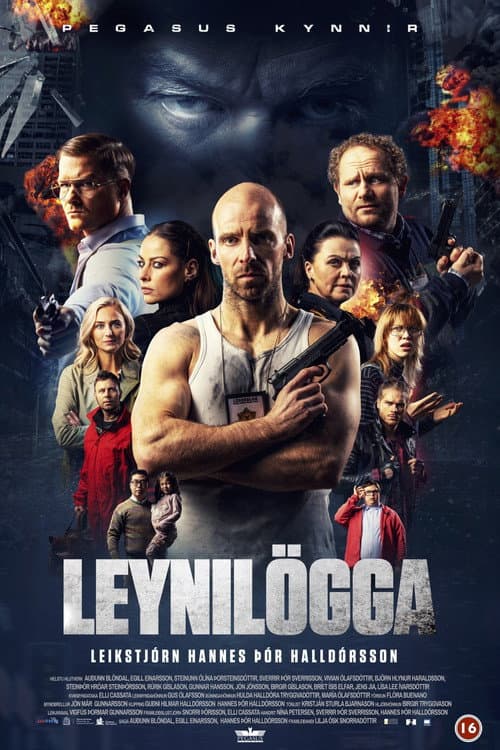 Leynilögga (2022) poster