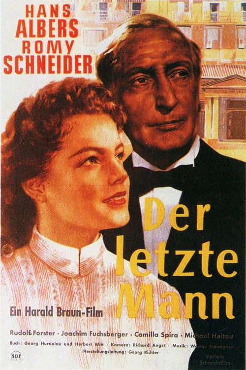 Der letzte Mann (1955) poster