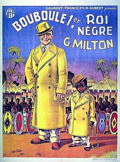 Bouboule 1er, roi nègre (1934) poster