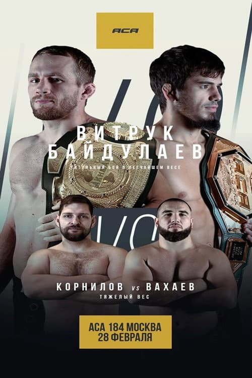 ACA 184: Vitruk vs. Silva (2025) poster