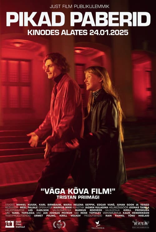 Pikad paberid (2025) poster