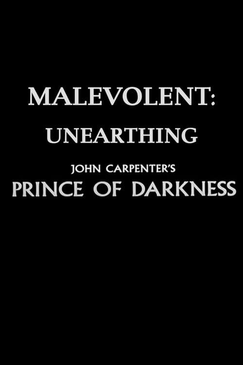 Malevolent: Unearthing John Carpenter's Prince of Darkness (2018) poster