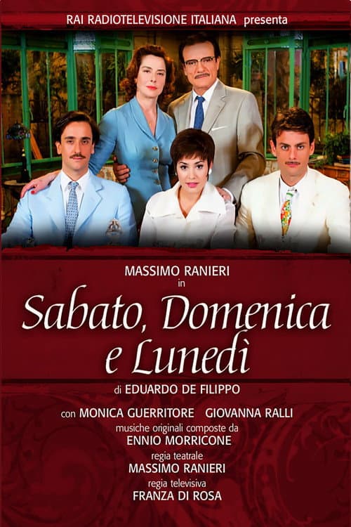 Sabato, domenica e lunedì (2012) poster