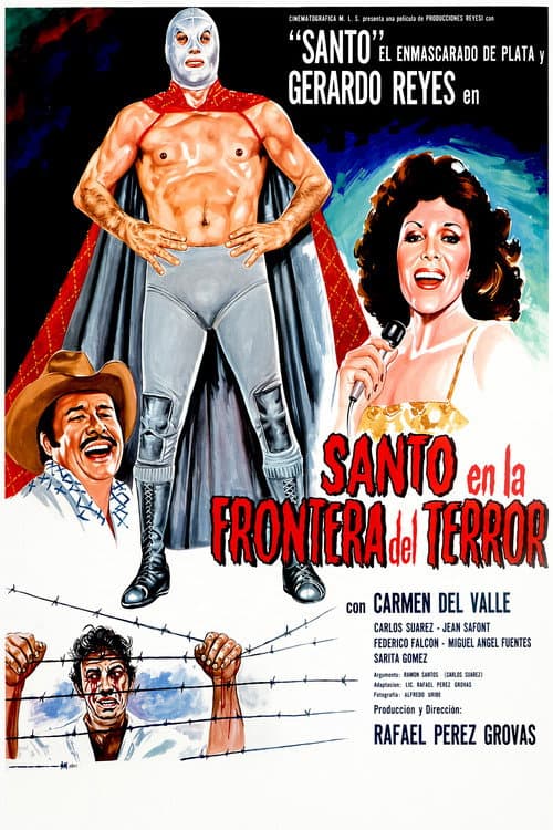 Santo en la frontera del terror (1981) poster