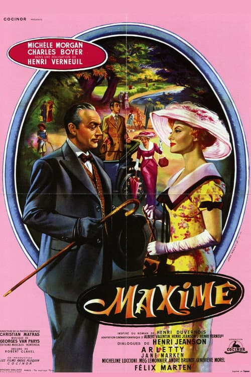 Maxime (1958) poster