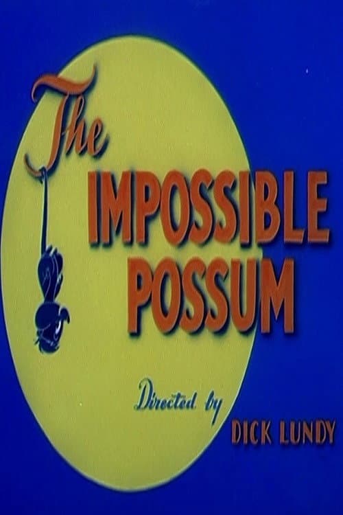 The Impossible Possum (1954) poster
