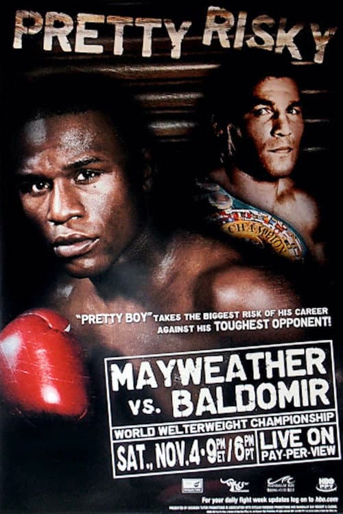 Floyd Mayweather Jr. vs. Carlos Manuel Baldomir (2006) poster
