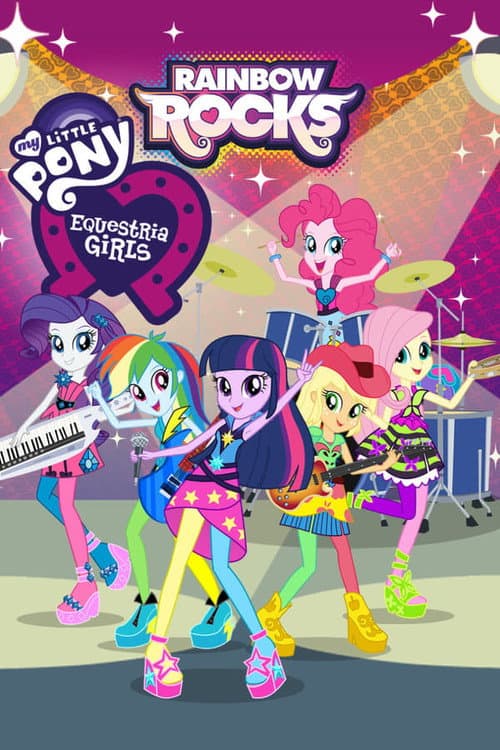 My Little Pony: Equestria Girls - Rainbow Rocks (2014) poster