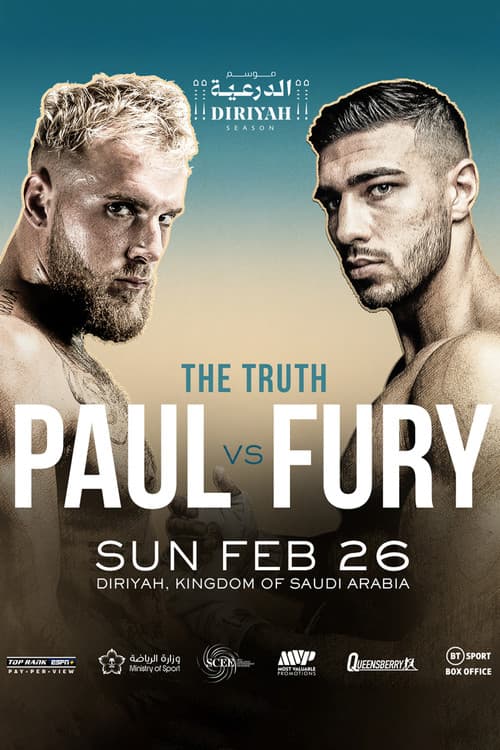 Jake Paul vs. Tommy Fury (2023) poster