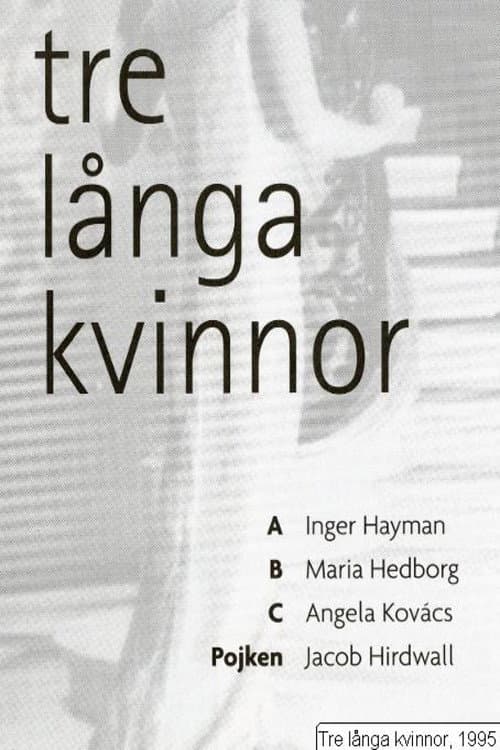 Tre långa kvinnor (1997) poster