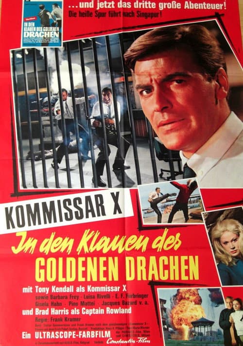Kommissar X - In den Klauen des goldenen Drachen (1966) poster
