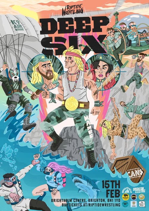 RIPTIDE: Deep Six 2019 (2019) poster