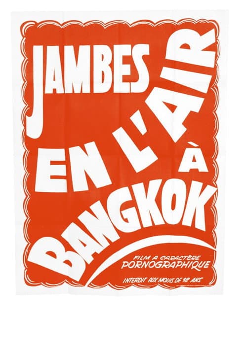 Jambes en l'air à Bangkok (1975) poster