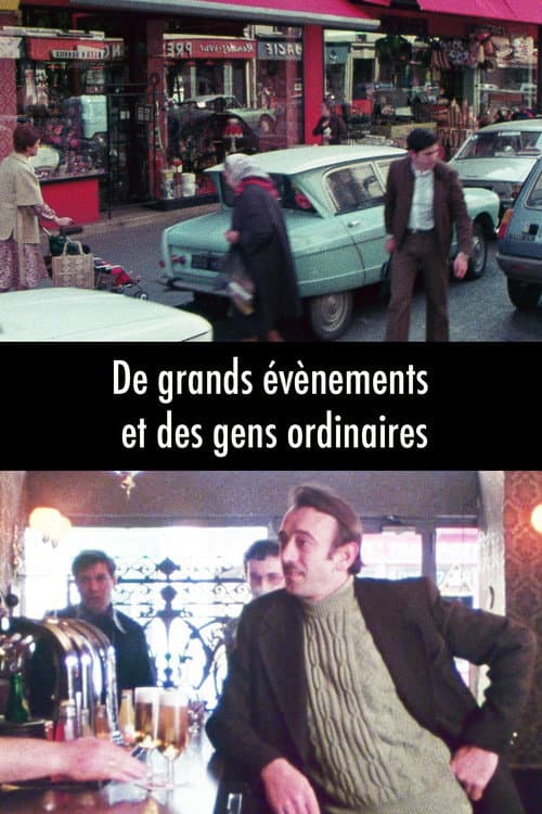 De grands événements et des gens ordinaires (1980) poster
