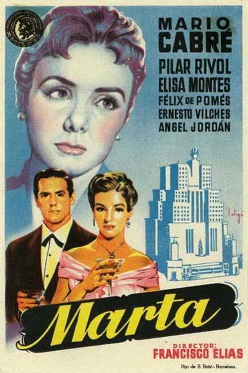 Marta (1955) poster