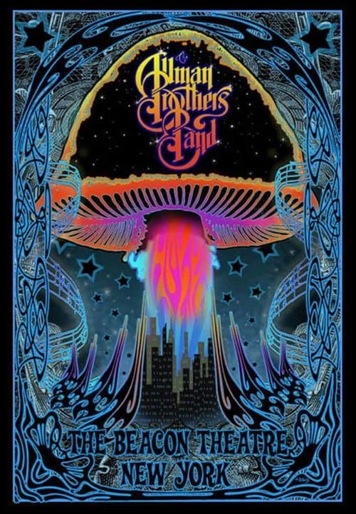 Allman Brothers Band - With Eric Clapton at the Beacon Theatre, NYC (2009) poster