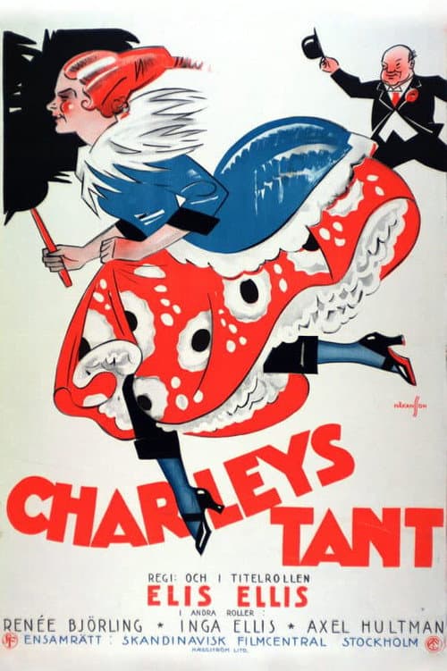 Charleys tant (1926) poster