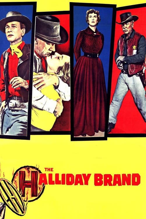 The Halliday Brand (1957) poster