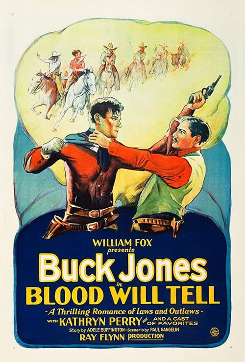 Blood Will Tell (1927) poster