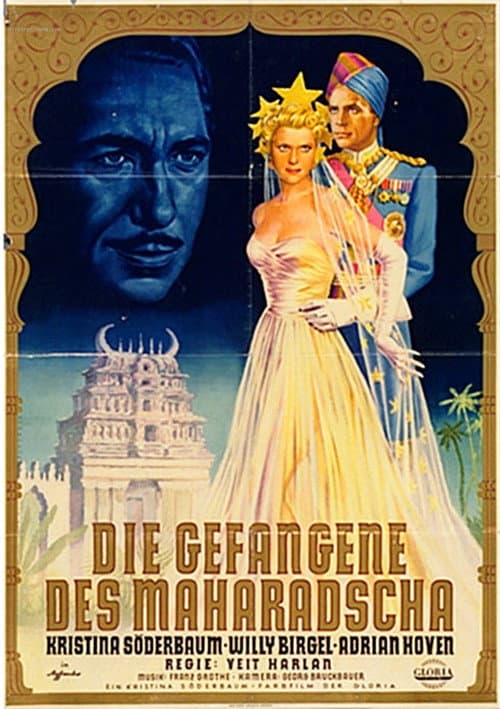 Die Gefangene des Maharadscha (1954) poster