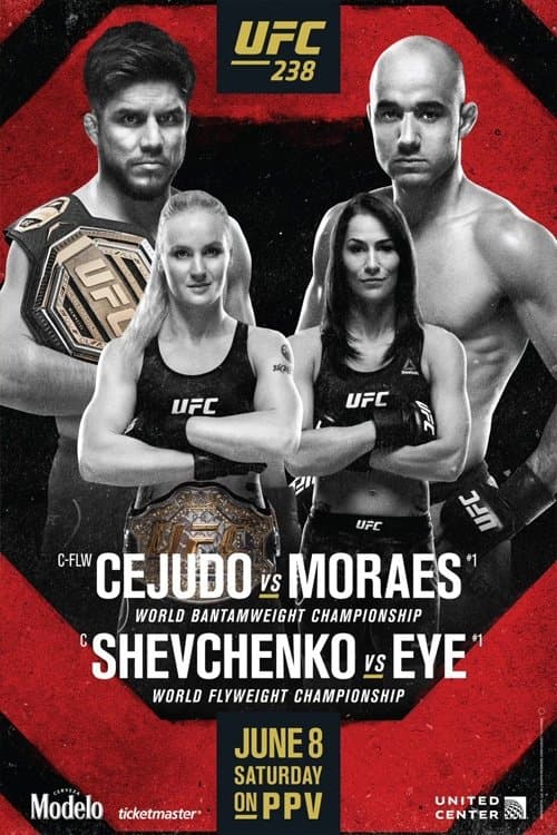 UFC 238: Cejudo vs. Moraes (2019) poster