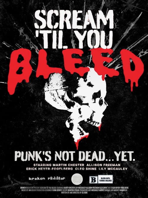 Scream 'Til You Bleed (2026) poster