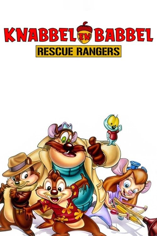Knabbel en Babbel Rescue Rangers (1989) poster