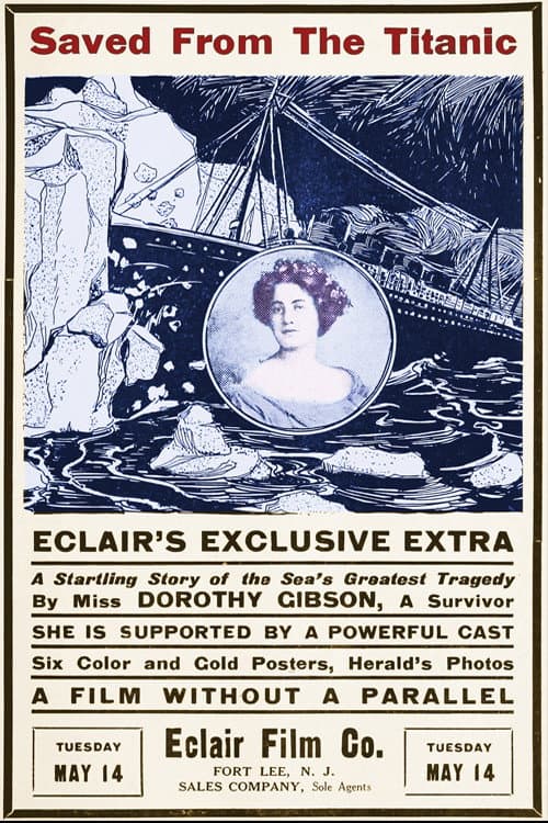 Saved from the Titanic (1912) poster