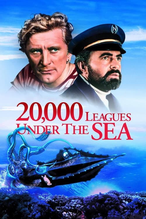 20,000 Mijlen Onder de Zee (1954) poster