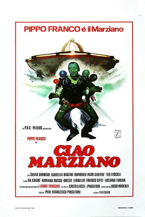 Ciao marziano (1980) poster