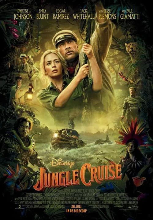 Jungle Cruise (2021) poster