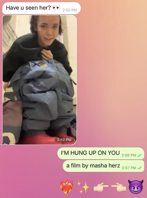 I'm hung up on you (2024) poster