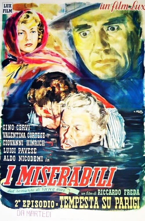 I miserabili: Tempesta su Parigi (1948) poster