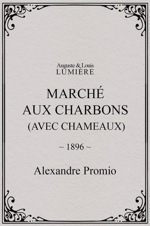 Marché aux charbons (avec chameaux) (1896) poster