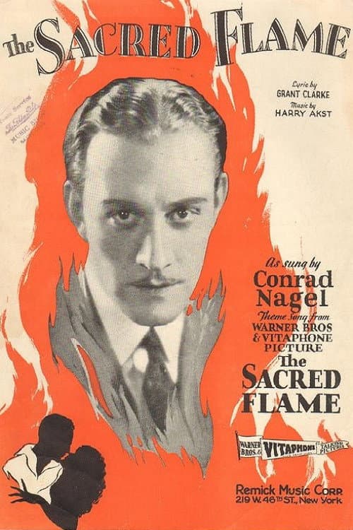 The Sacred Flame (1929) poster