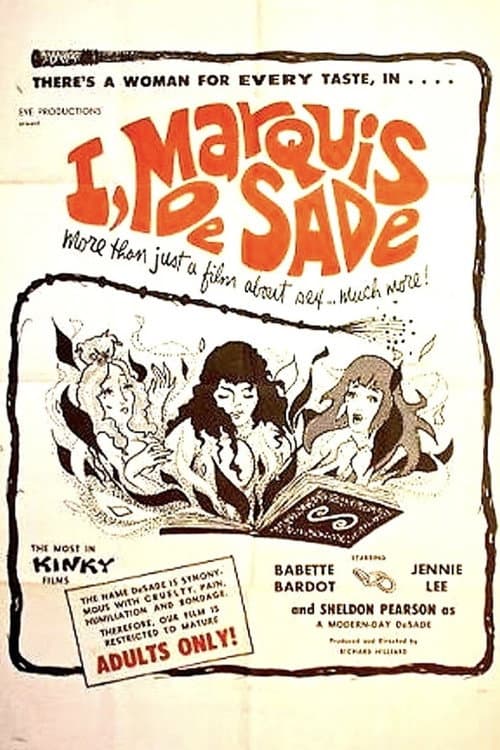 I, Marquis De Sade (1967) poster