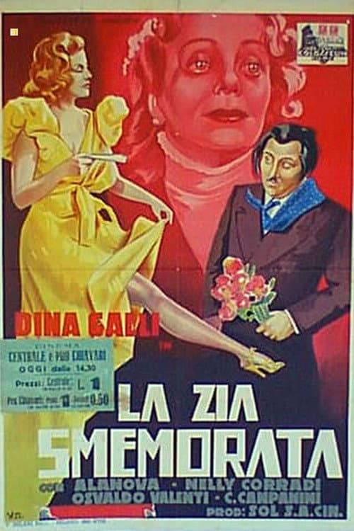 La zia smemorata (1940) poster