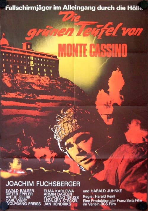Die grünen Teufel von Monte Cassino (1958) poster