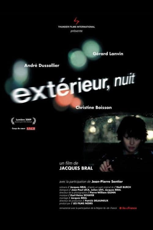 Extérieur, nuit (1980) poster