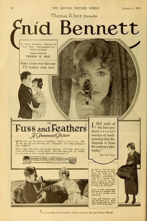 Fuss and Feathers (1918) poster