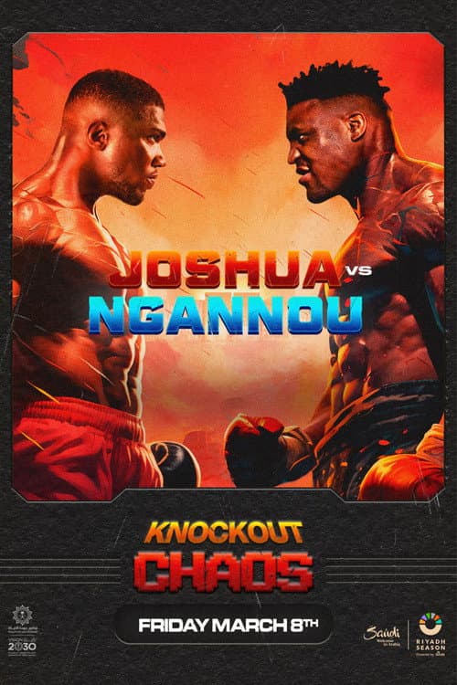 Anthony Joshua vs. Francis Ngannou (2024) poster