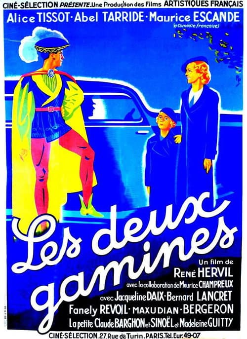 Les Deux Gamines (1936) poster