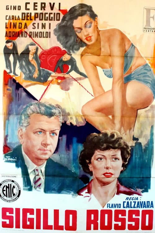 Sigillo rosso (1950) poster
