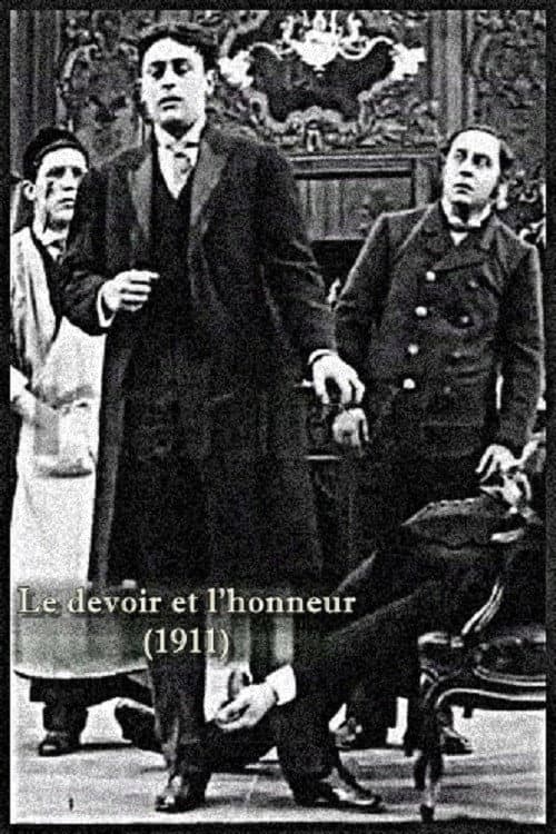 Le devoir et l'honneur (1911) poster