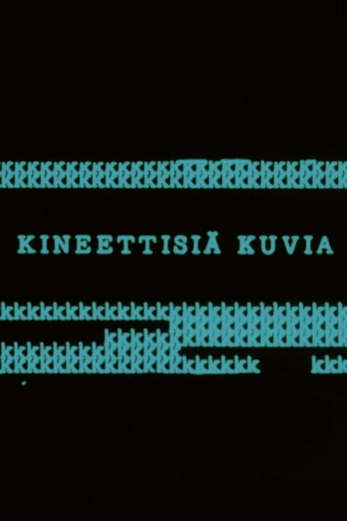 Kineettisiä kuvia (1962) poster