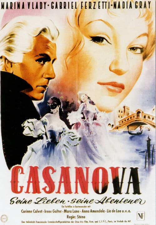 Le avventure di Giacomo Casanova (1954) poster