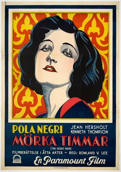 The Secret Hour (1928) poster