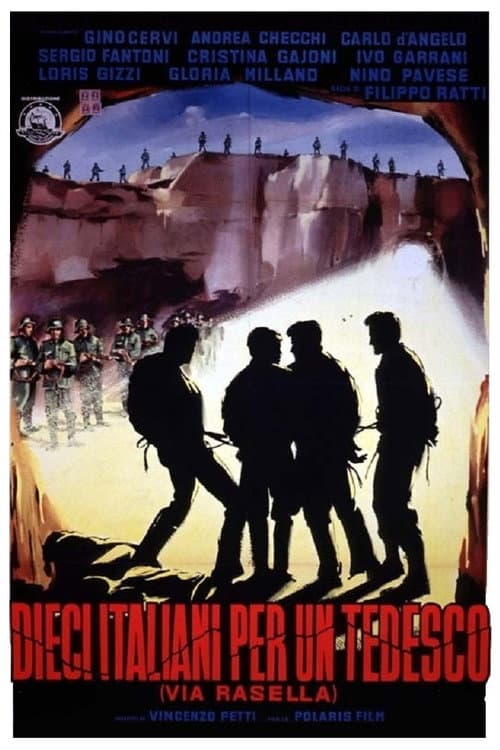 Dieci italiani per un tedesco (1961) poster